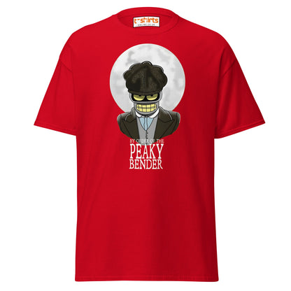 Peaky Bender Funny Parody T-Shirt - Red - T-Shirts Online