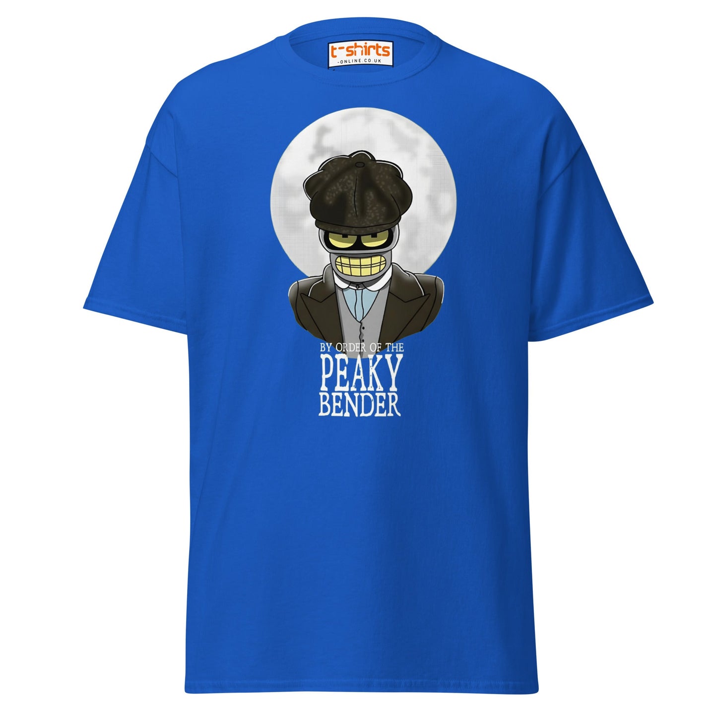 Peaky Bender Funny Parody T-Shirt - Royal - T-Shirts Online