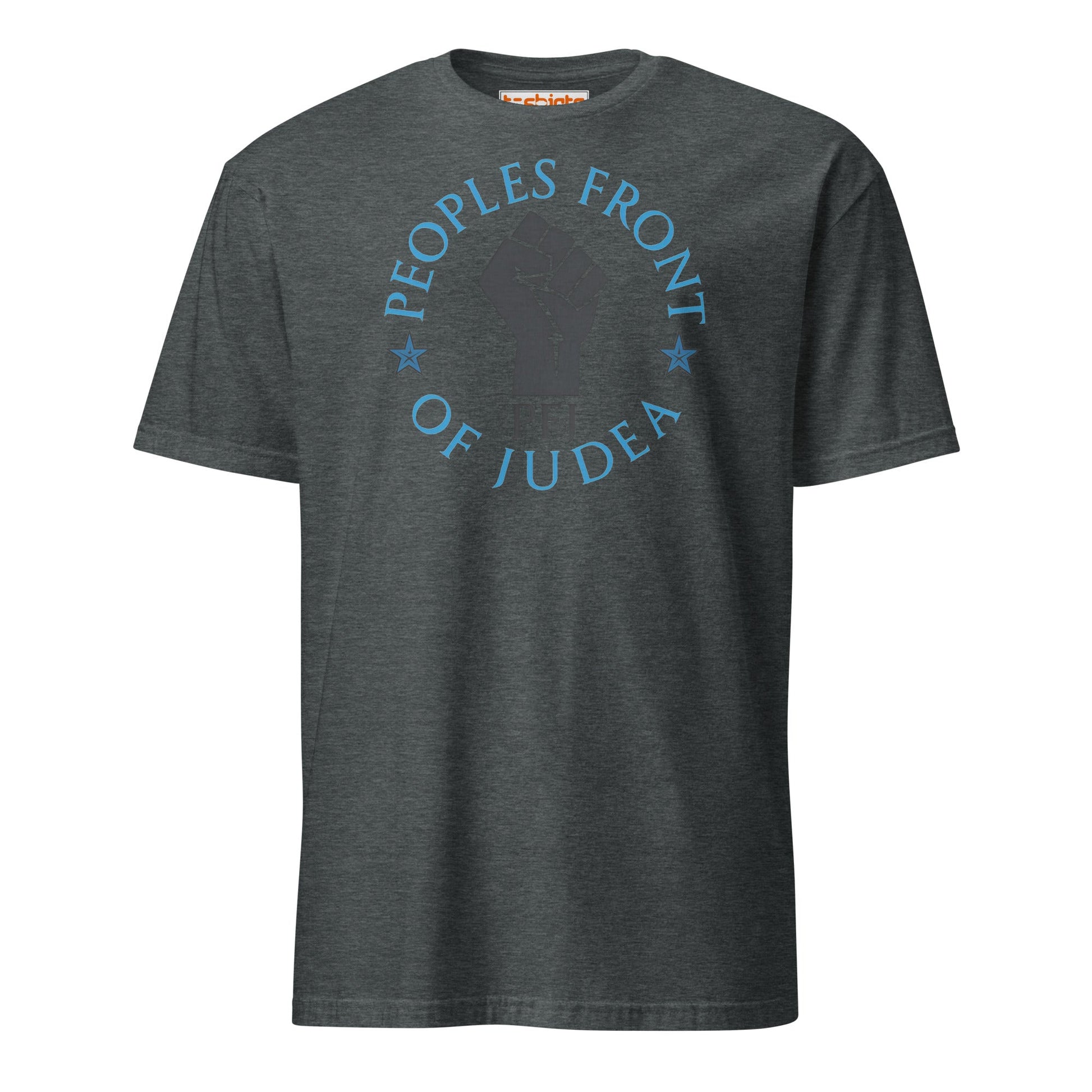 Peoples Front of Judea PFJ Parody T-Shirt - Dark Heather - T-Shirts Online