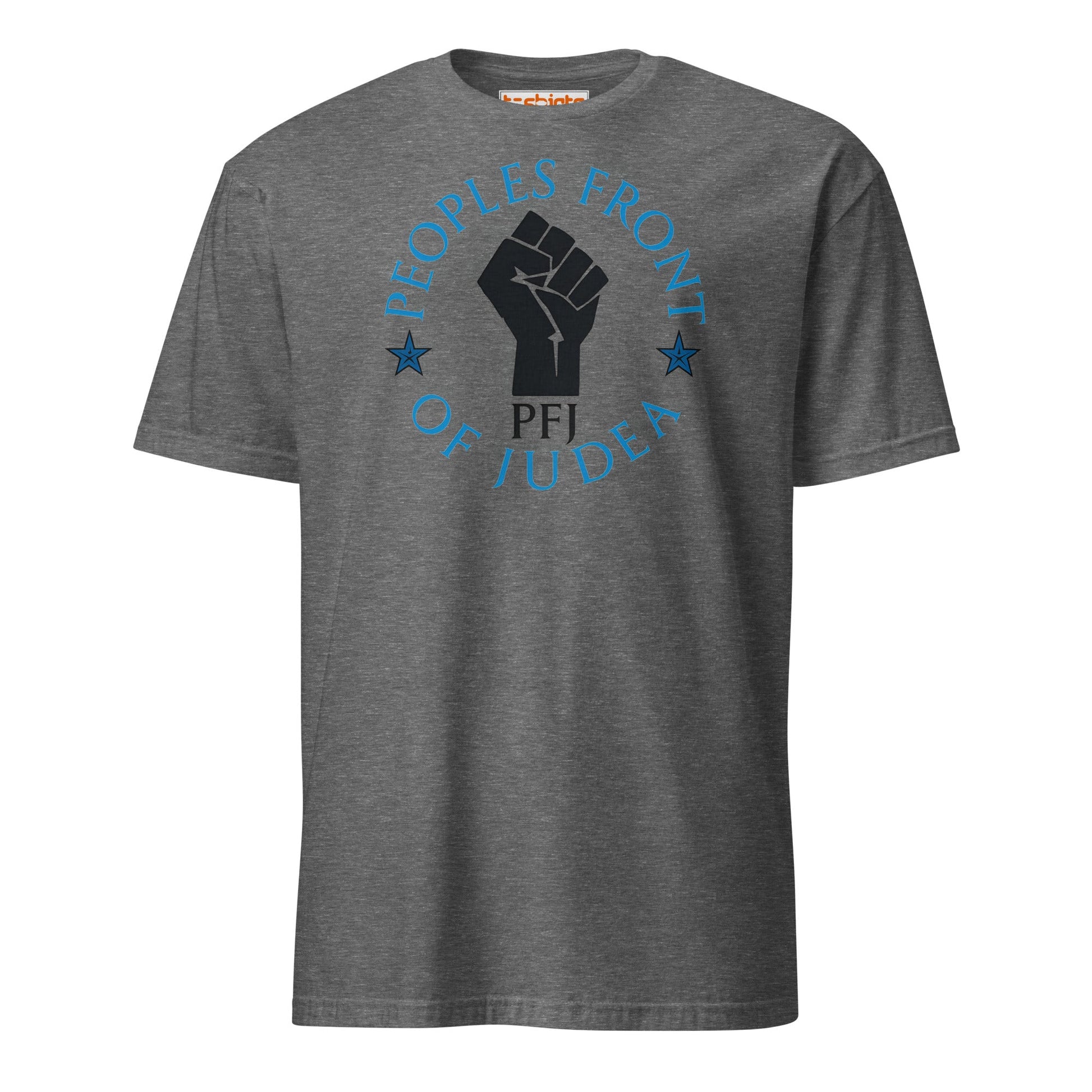 Peoples Front of Judea PFJ Parody T-Shirt - Graphite Heather - T-Shirts Online