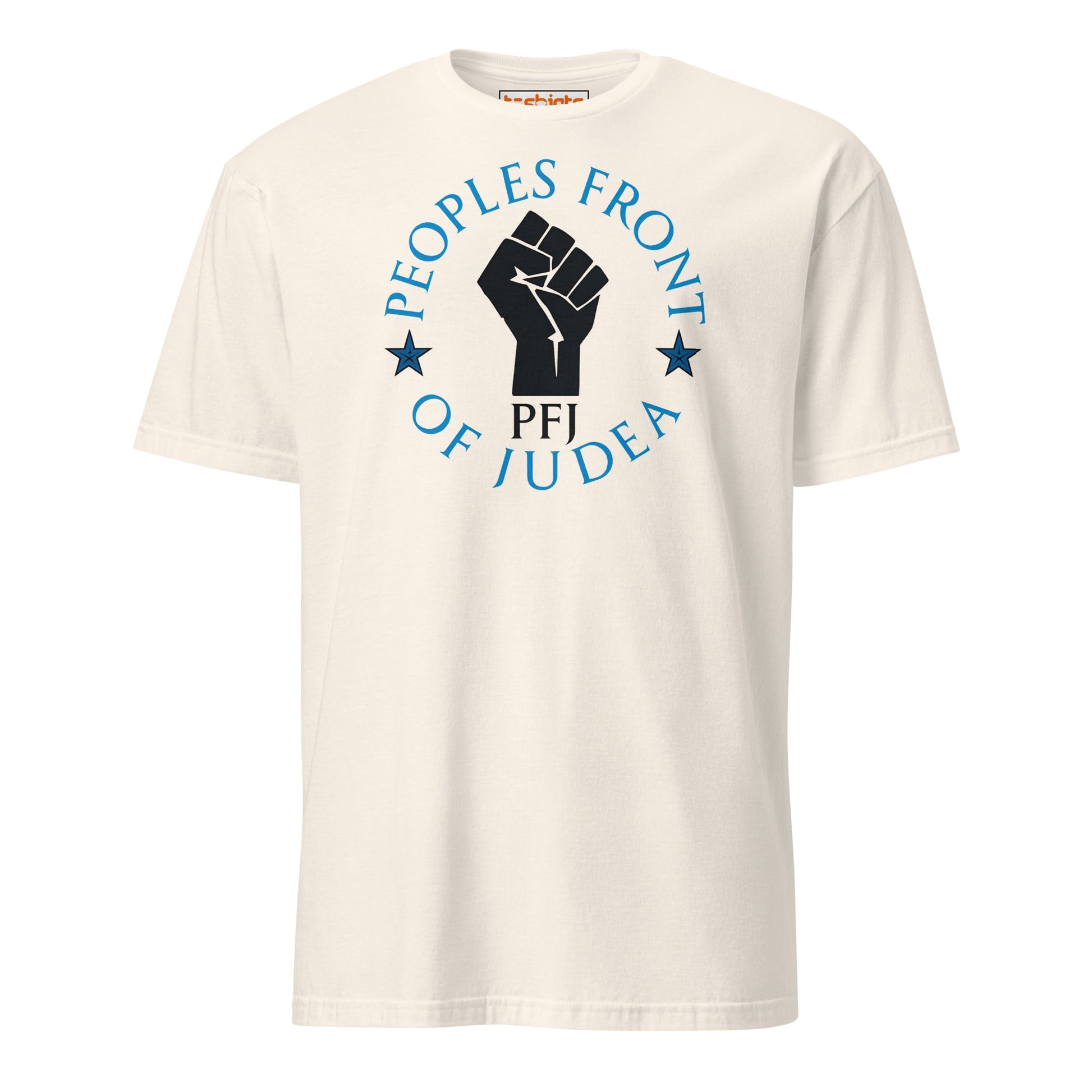 Peoples Front of Judea PFJ Parody T-Shirt - Natural - T-Shirts Online