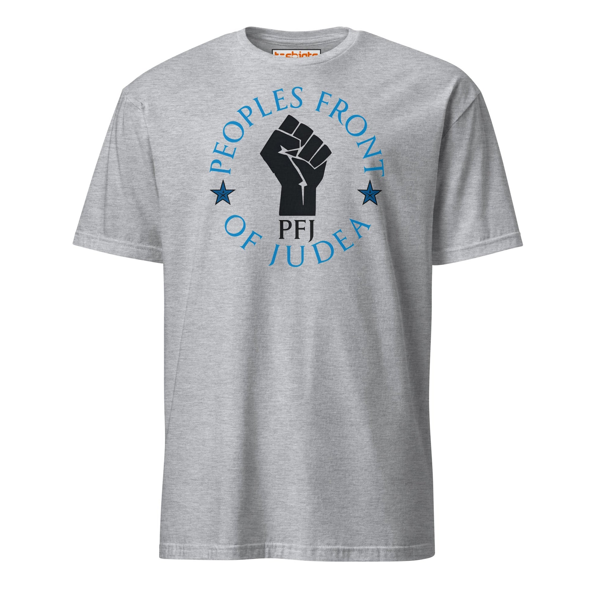 Peoples Front of Judea PFJ Parody T-Shirt - Sport Grey - T-Shirts Online