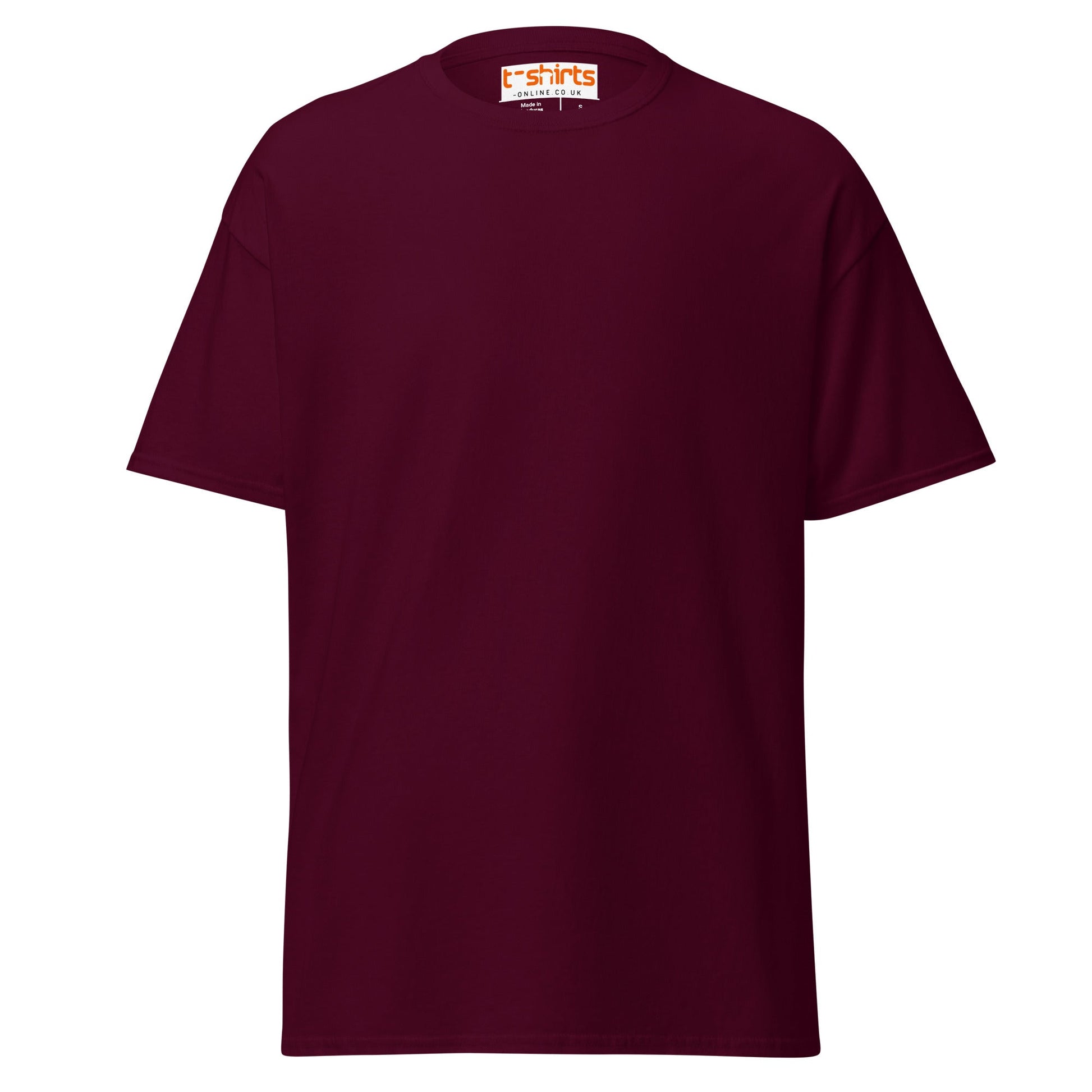 Personalised T-Shirt | Create Your Own Design - Maroon - T-Shirts Online
