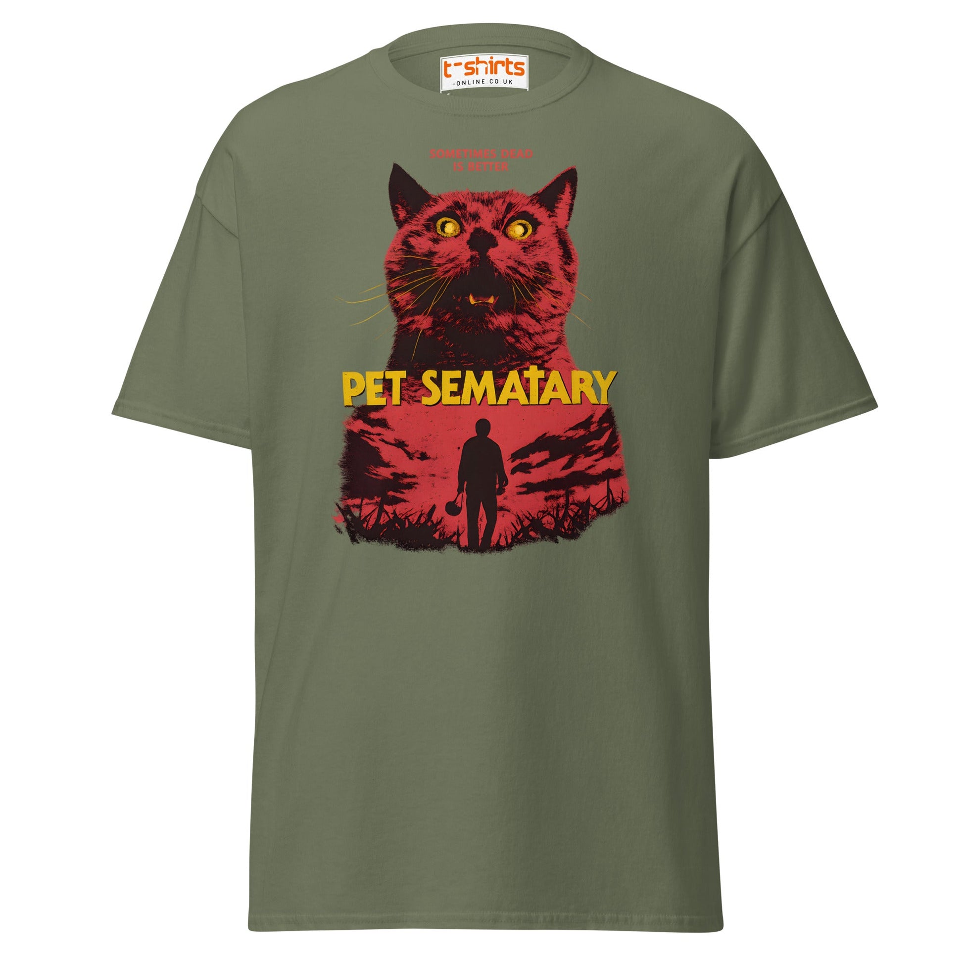 Pet Sematary T-Shirt - Military Green - T-Shirts Online