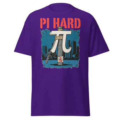 Pi Hard T-Shirt - Funny Math Die Hard Parody Tee - Purple - T-Shirts Online