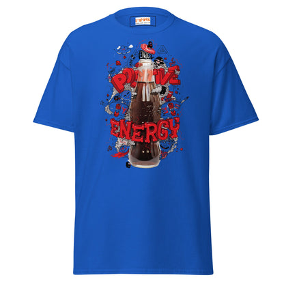 Positive Energy | Positivity T-Shirt - Royal - T-Shirts Online