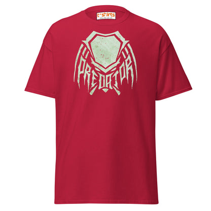 Predator Mask Tribal Style T-Shirt - Cardinal - T-Shirts Online