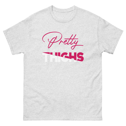 Pretty Eyes Chubby Thighs | Sassy T-Shirts - Ash - T-Shirts Online