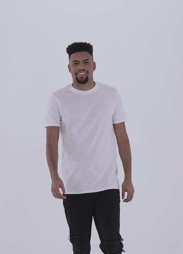 Carregar vídeo: Unisex Softstyle T-Shirt Demonstration Video
