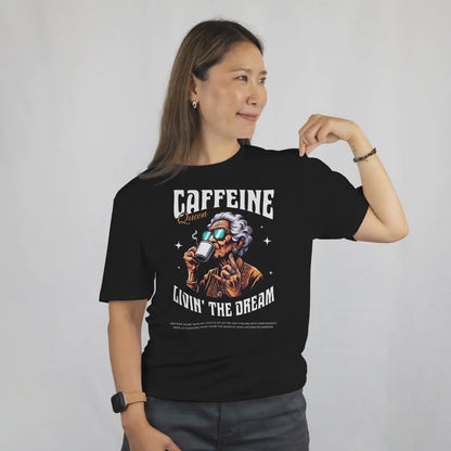 Camiseta Rainha da Cafeína | Camiseta Retrô
