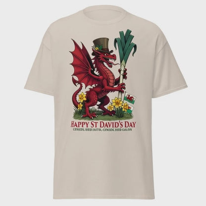 St David’s Day Welsh Dragon T-Shirt | Cymru Pride Tee