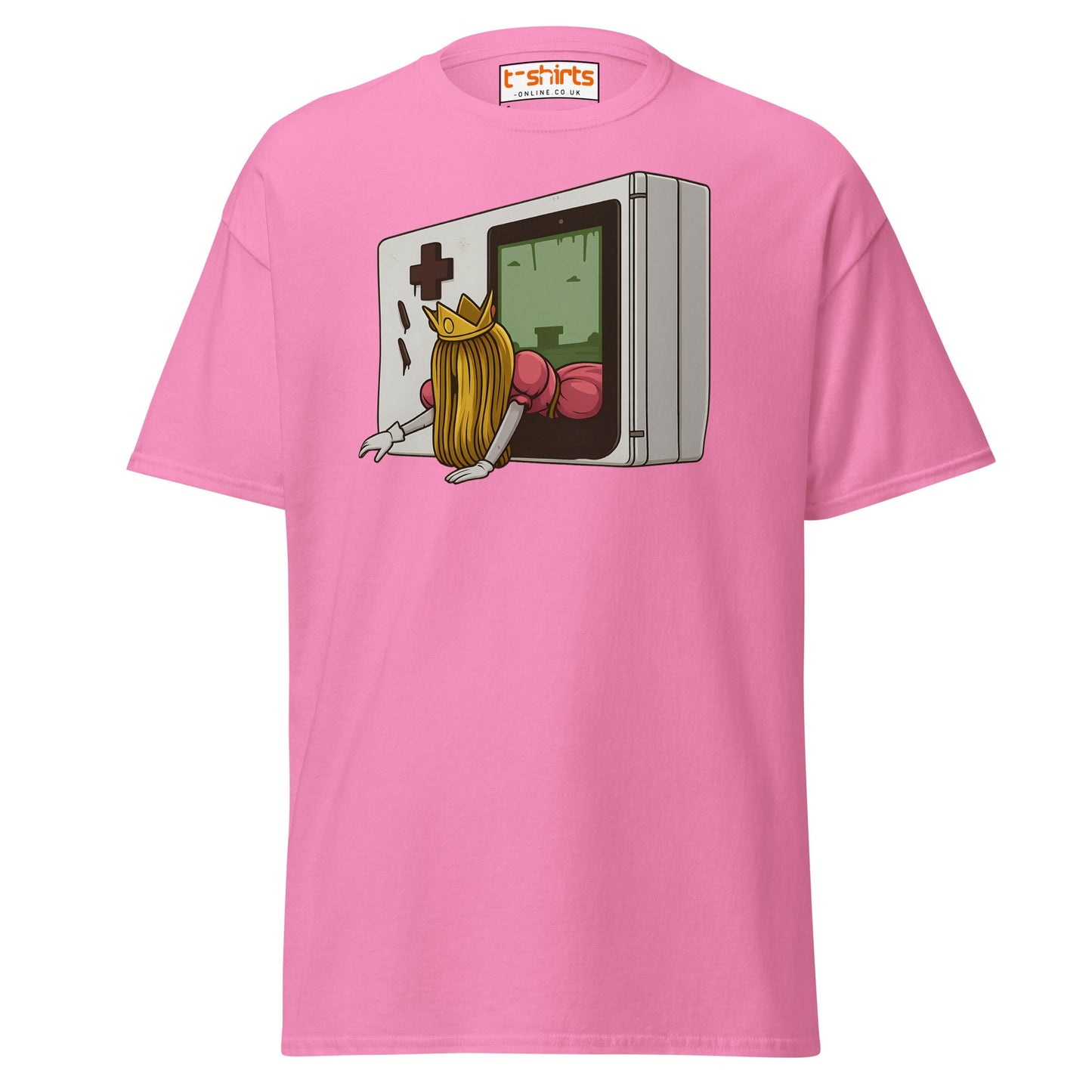 Princess Escape Console T-Shirt – Retro Horror Gamer Tee - Azalea - T-Shirts Online
