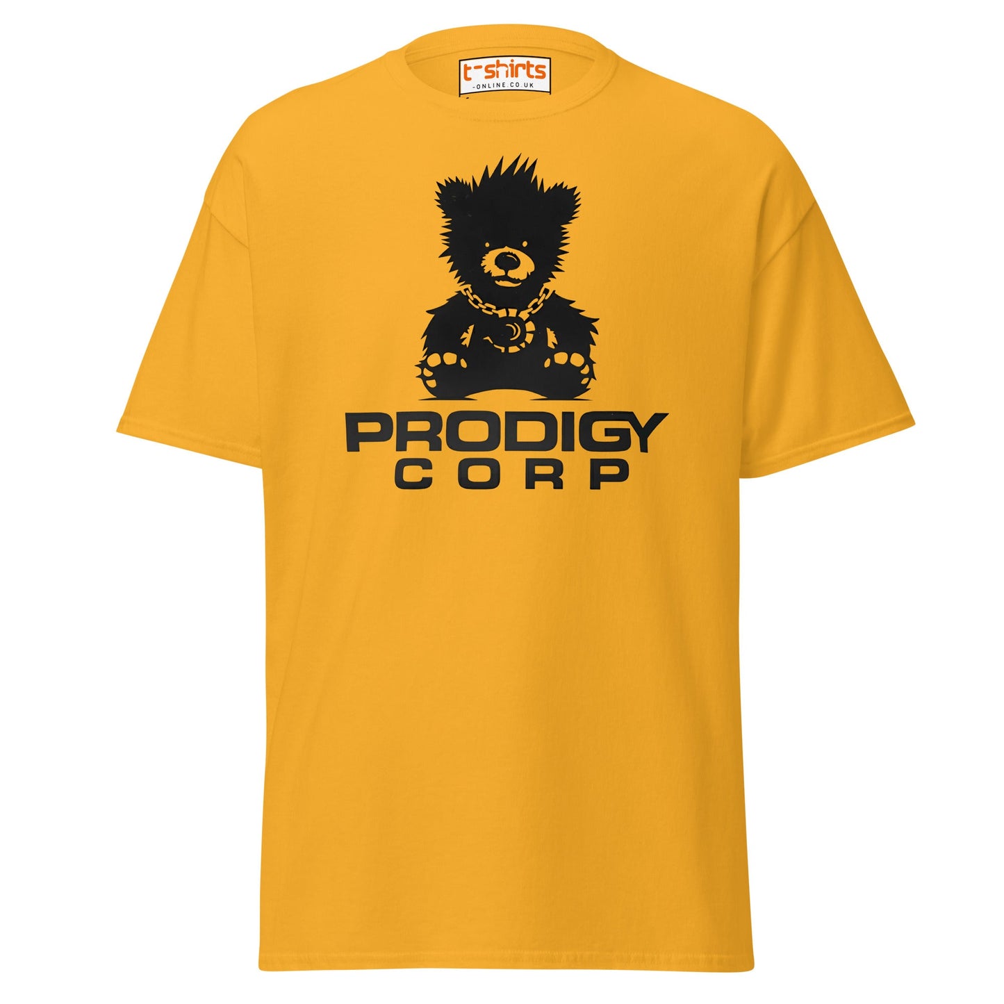Prodigy Corp Logo T-Shirt - Gold - T-Shirts Online