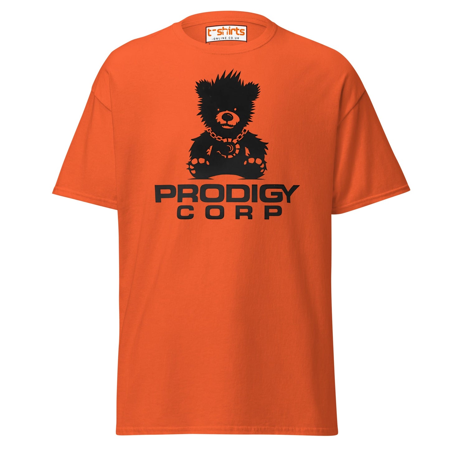 Prodigy Corp Logo T-Shirt - Orange - T-Shirts Online