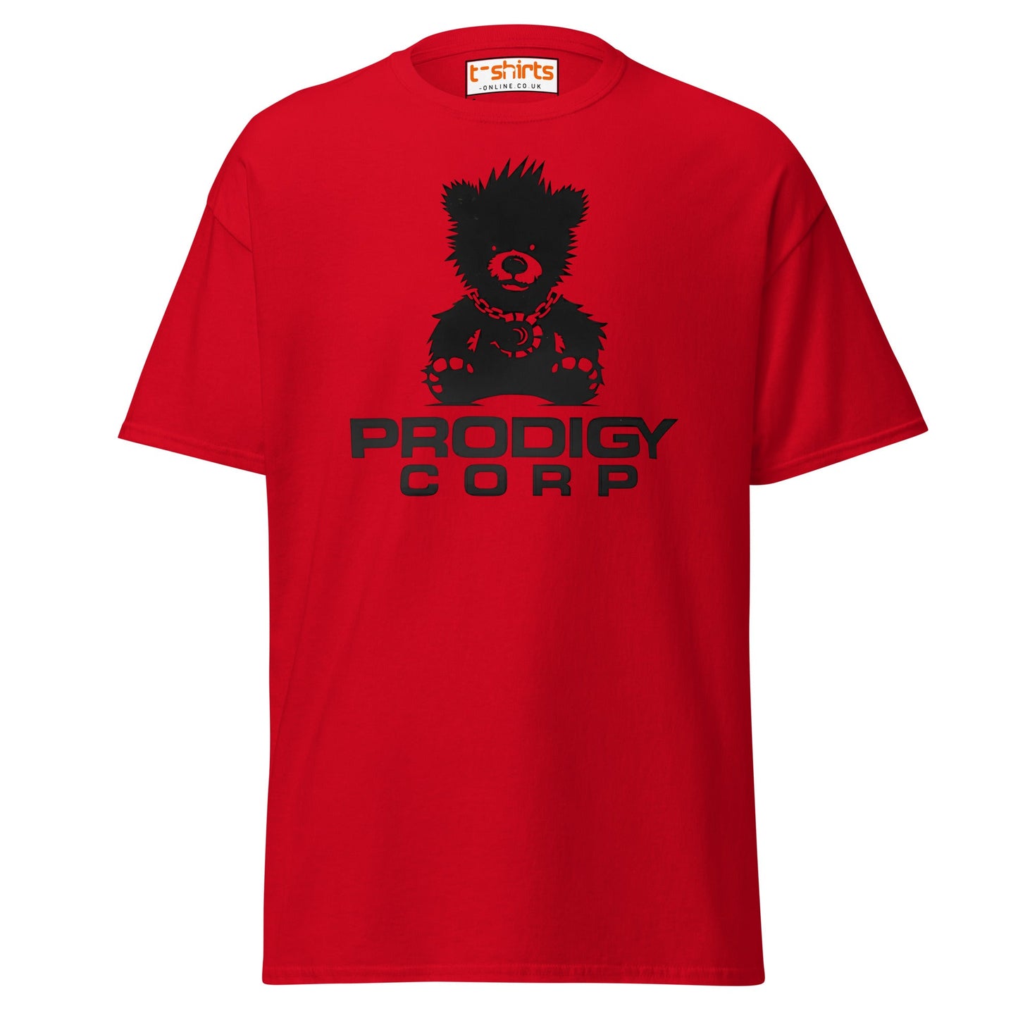 Prodigy Corp Logo T-Shirt - Red - T-Shirts Online