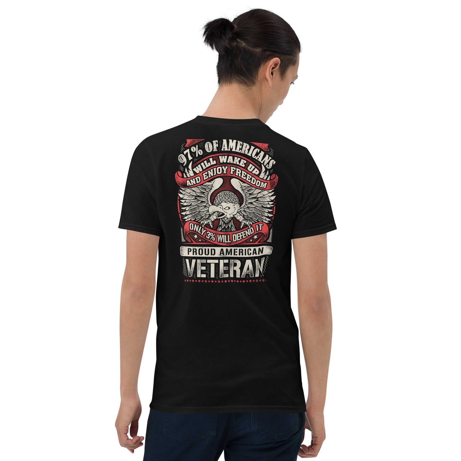 Proud American Veteran T-Shirt - Navy - T-Shirts Online