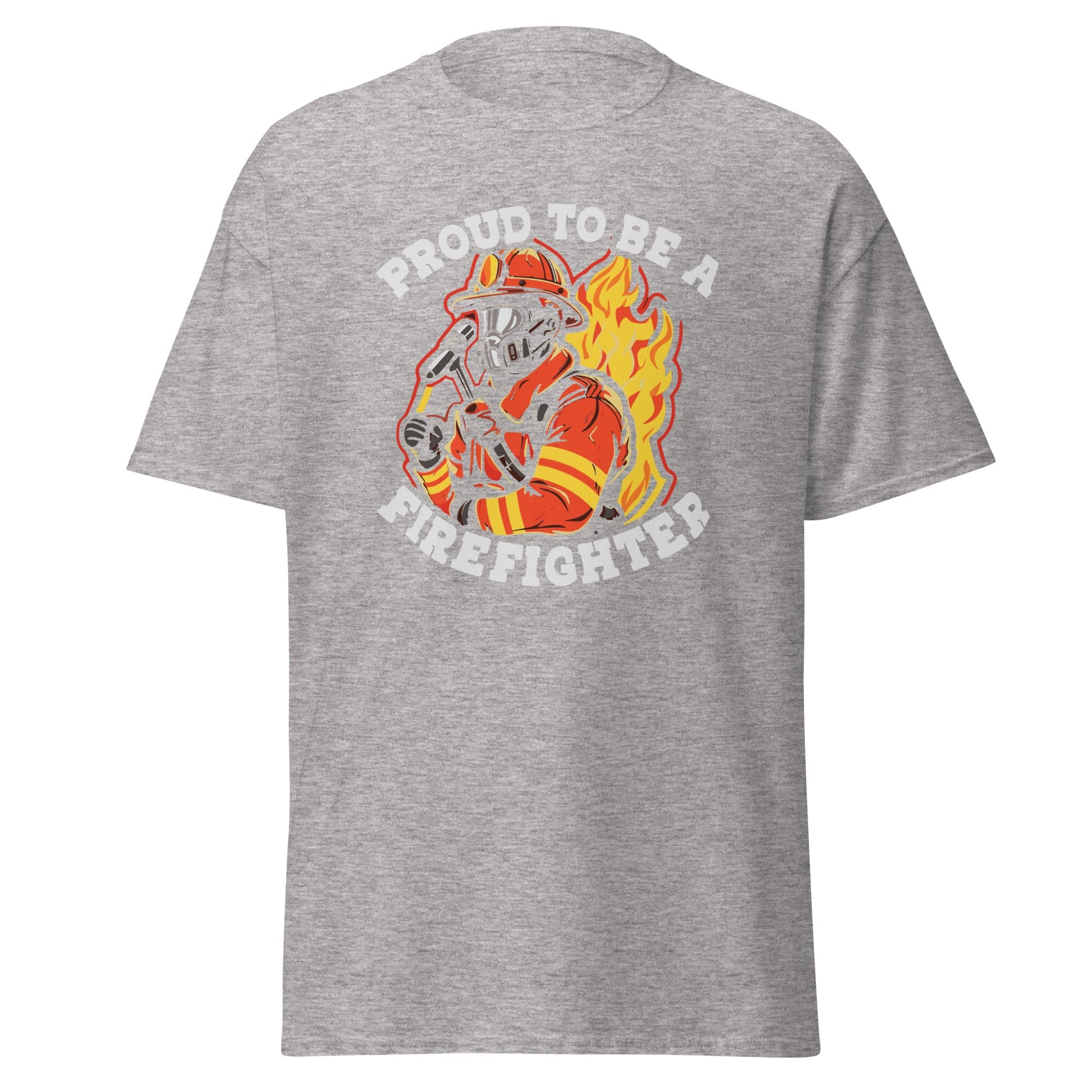Proud Firefighter | Firefighter T-Shirt - T-Shirts Online