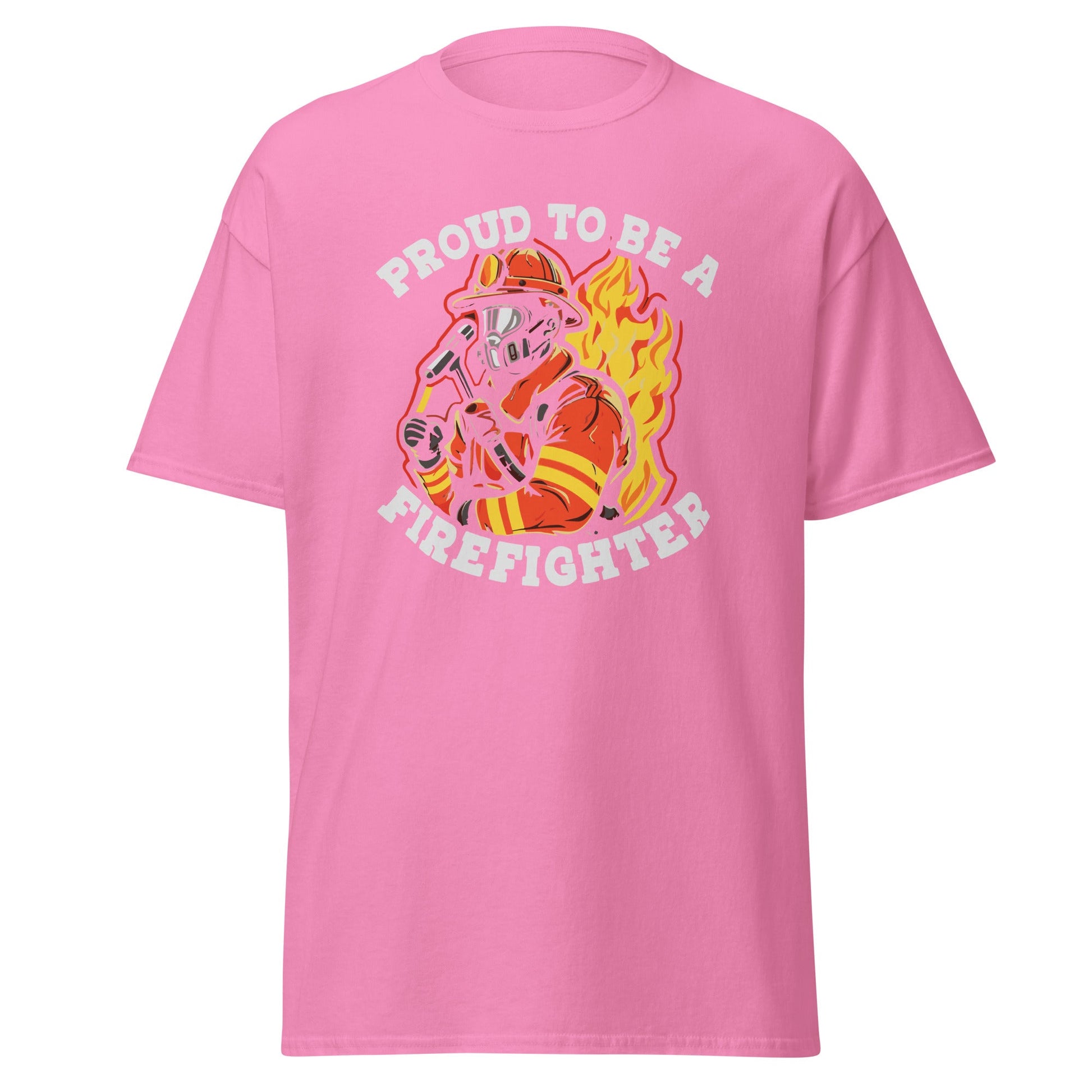 Proud Firefighter | Firefighter T-Shirt - Azalea - T-Shirts Online