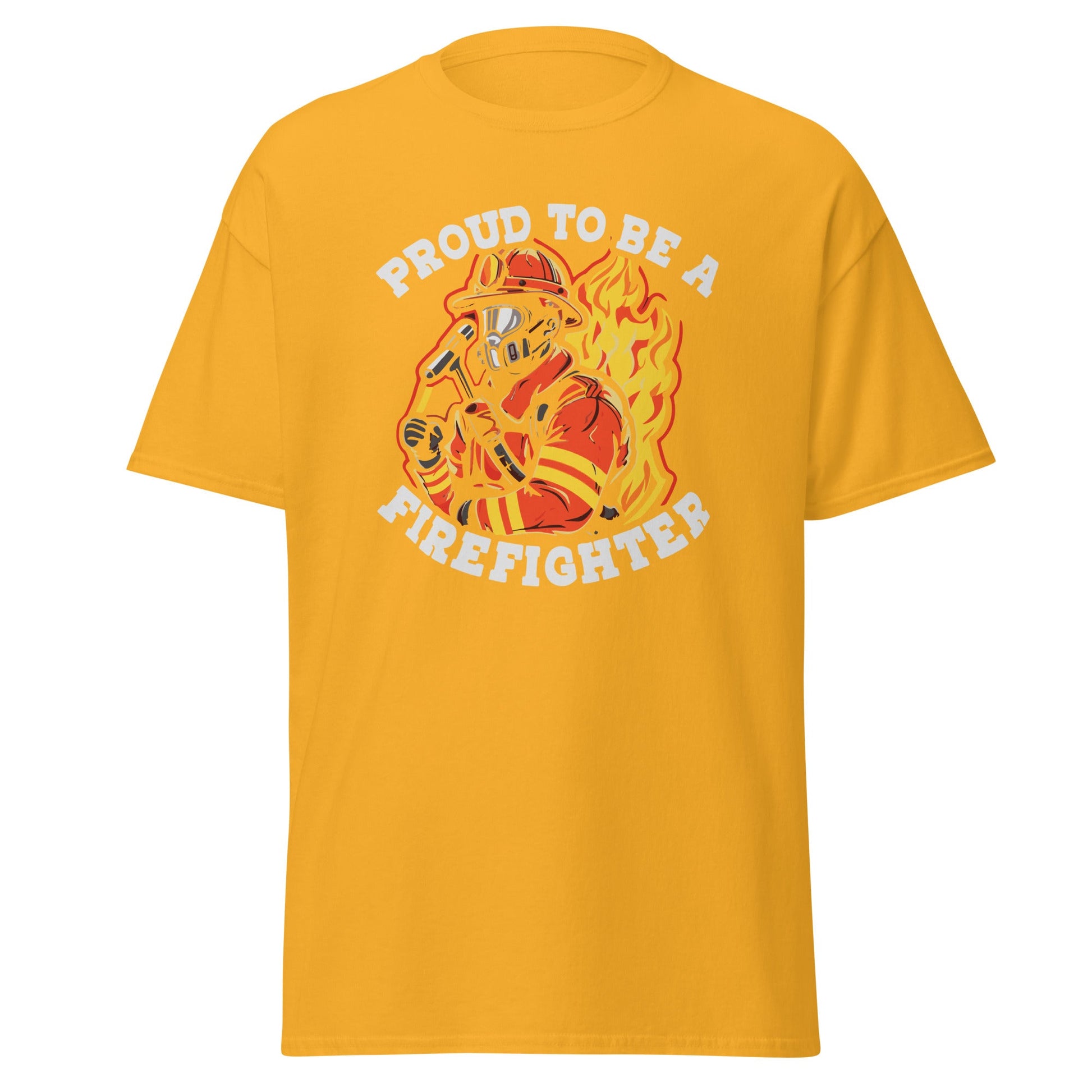 Proud Firefighter | Firefighter T-Shirt - T-Shirts Online