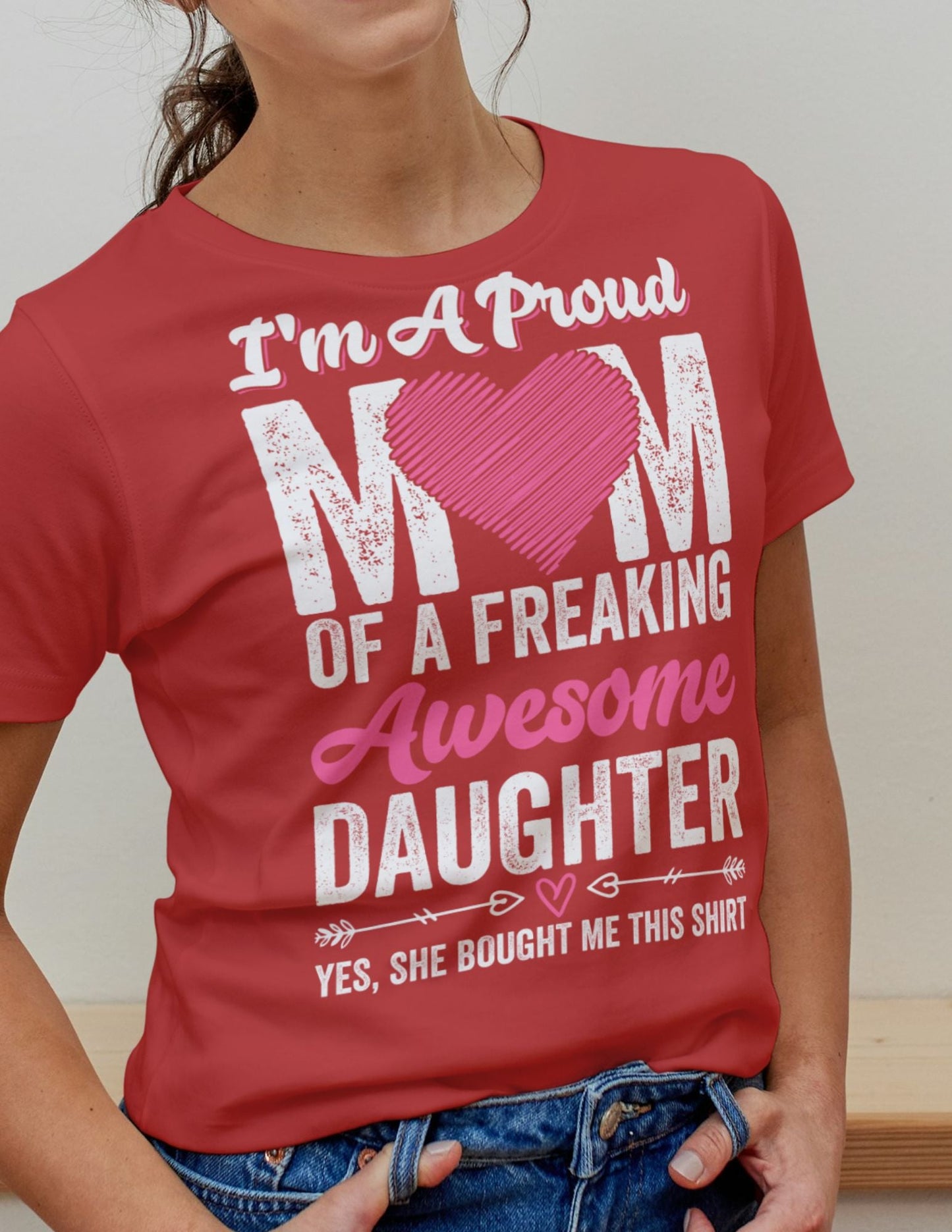 Proud Mom | Mother's Day T-Shirt - Black - T-Shirts Online