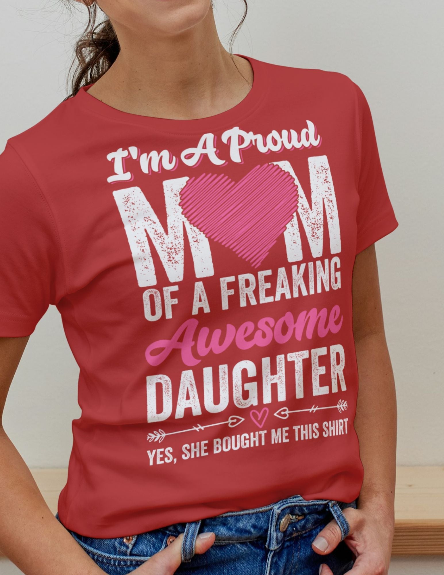Proud Mom | Mother's Day T-Shirt - Black - T-Shirts Online