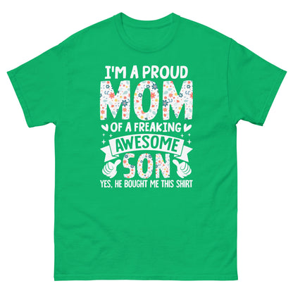 Proud Mum | Mother's Day T-Shirt - Irish Green - T-Shirts Online