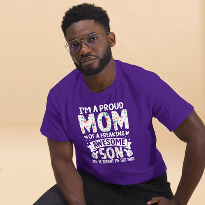 Proud Mum | Mother's Day T-Shirt - Black - T-Shirts Online