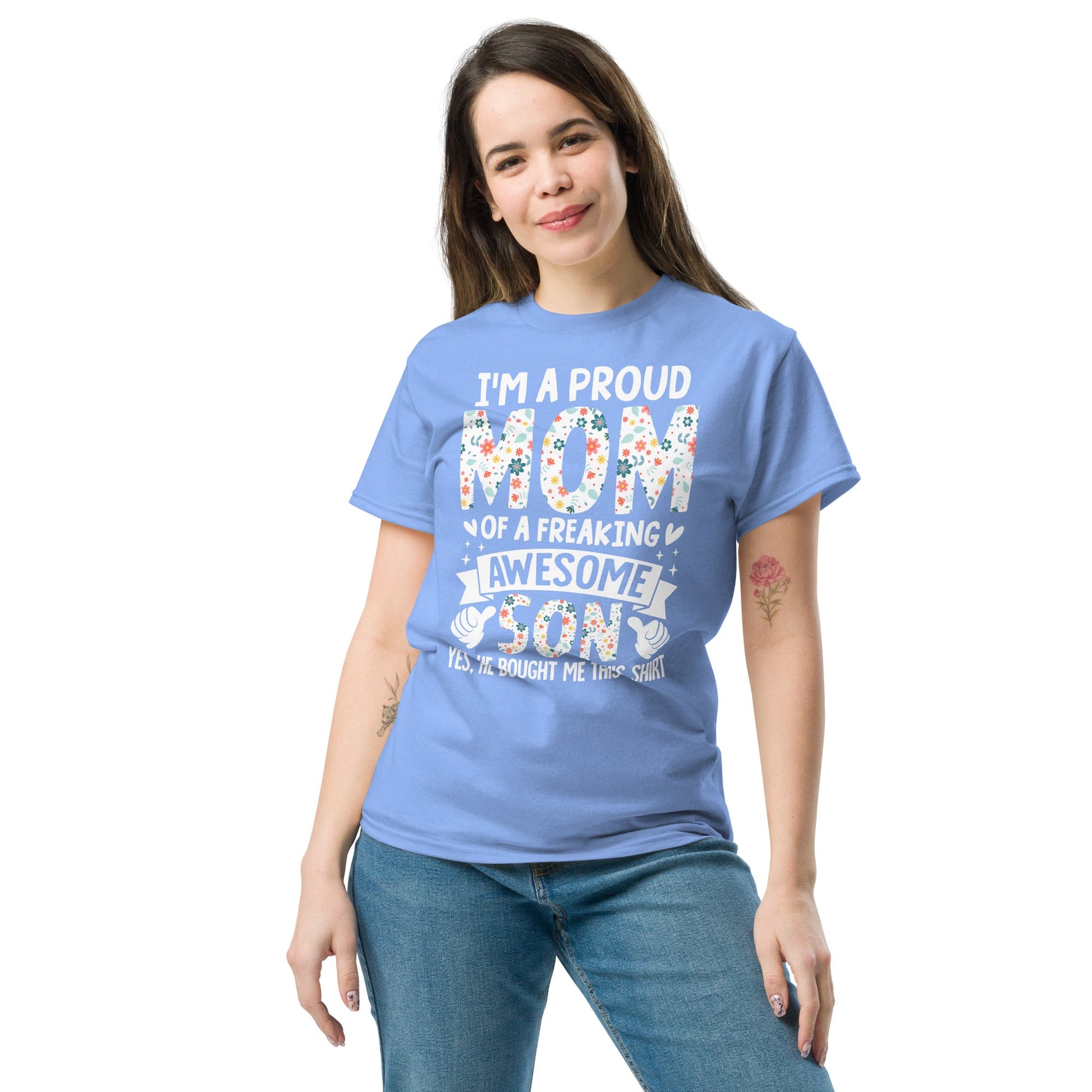 Proud Mum | Mother's Day T-Shirt - Black - T-Shirts Online