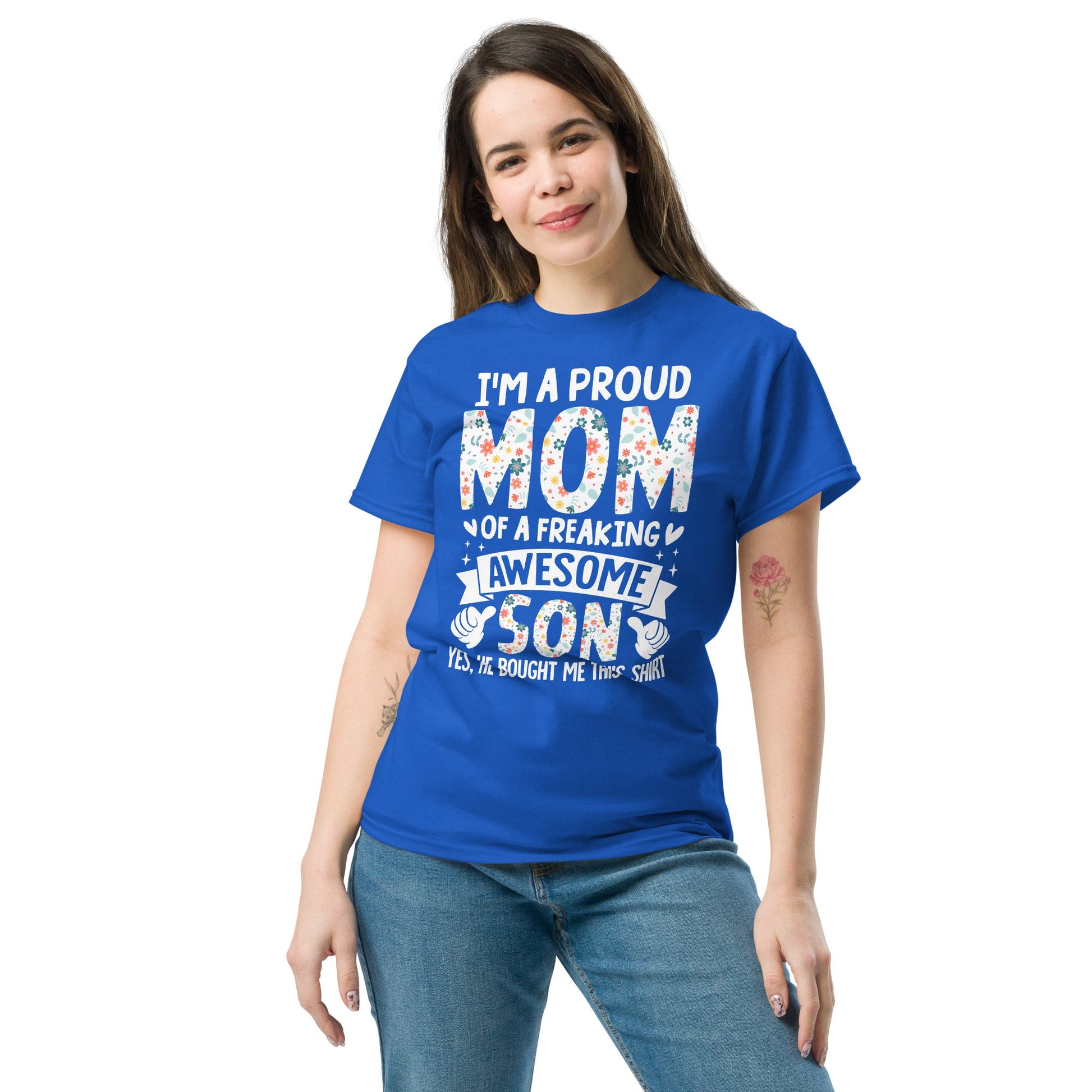 Proud Mum | Mother's Day T-Shirt - Black - T-Shirts Online
