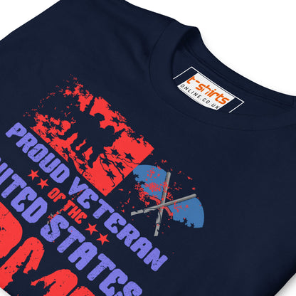 Proud Veteran T-Shirt | Military US Army T-Shirt - Navy - T-Shirts Online