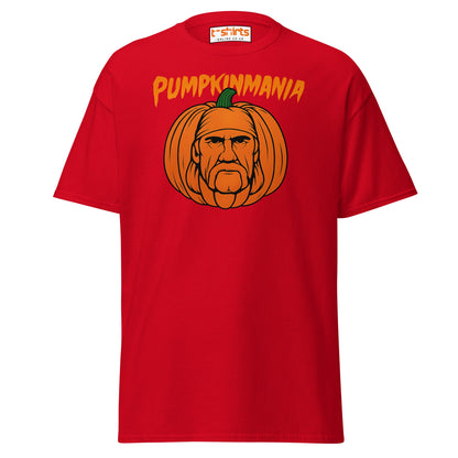Pumpkinmania Halloween Wrestling T-Shirt - Red - T-Shirts Online