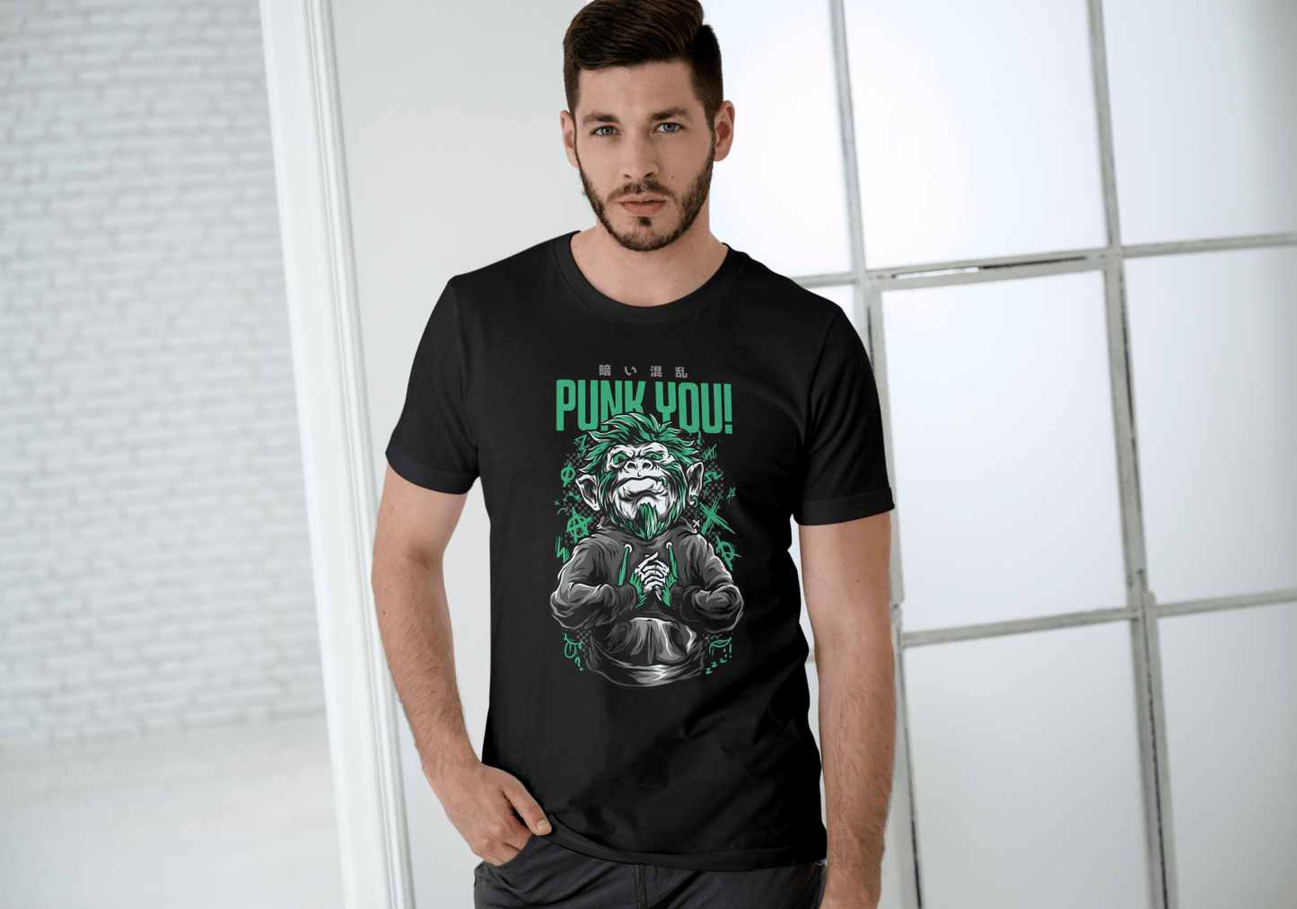 Punk You | Men's T-Shirt - Black - T-Shirts Online