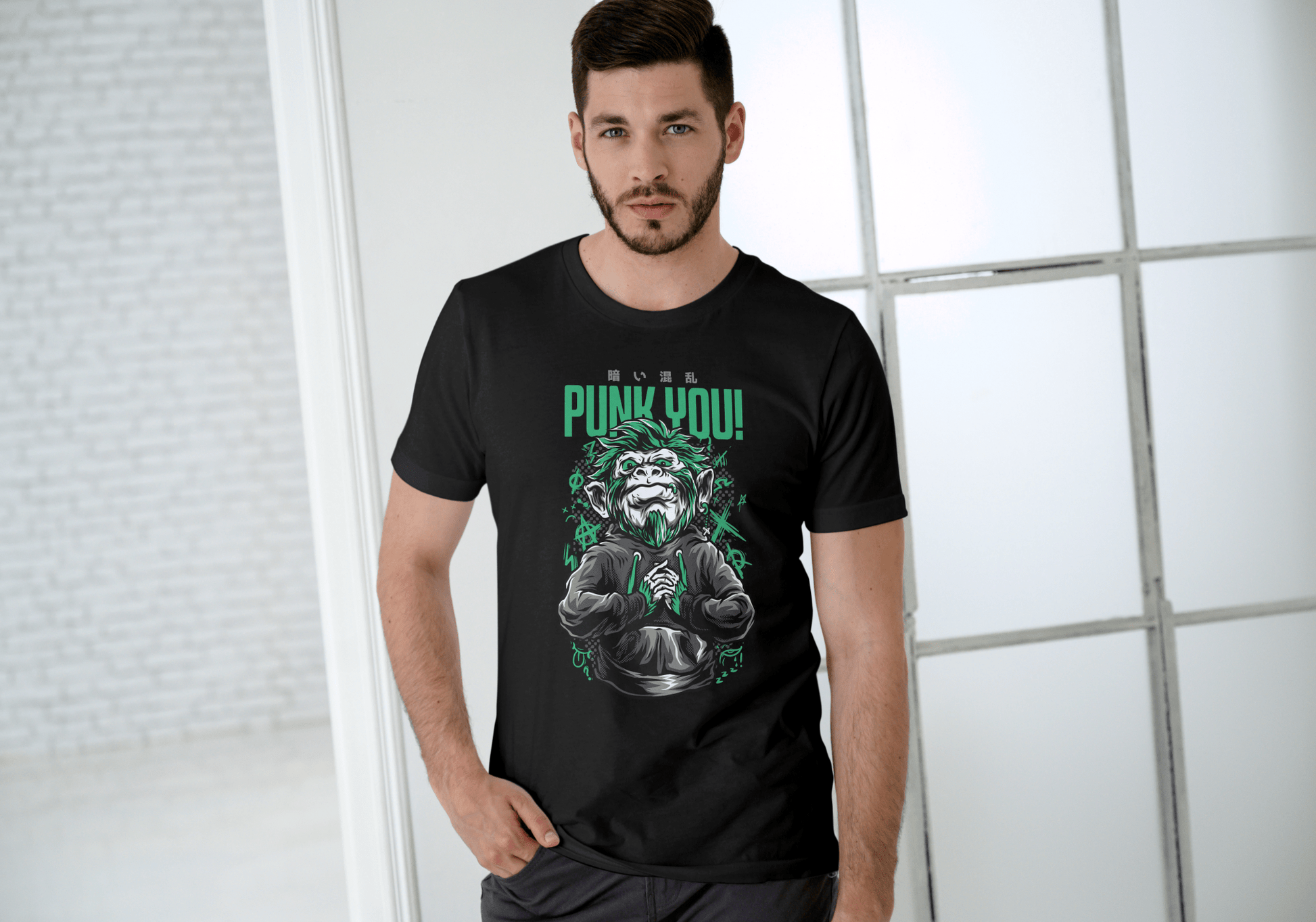 Punk You | Men's T-Shirt - Black - T-Shirts Online