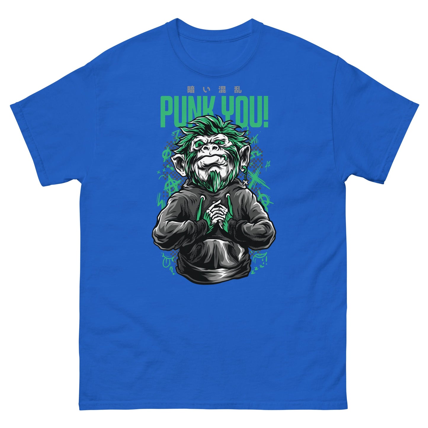 Punk You | Men's T-Shirt - Royal - T-Shirts Online