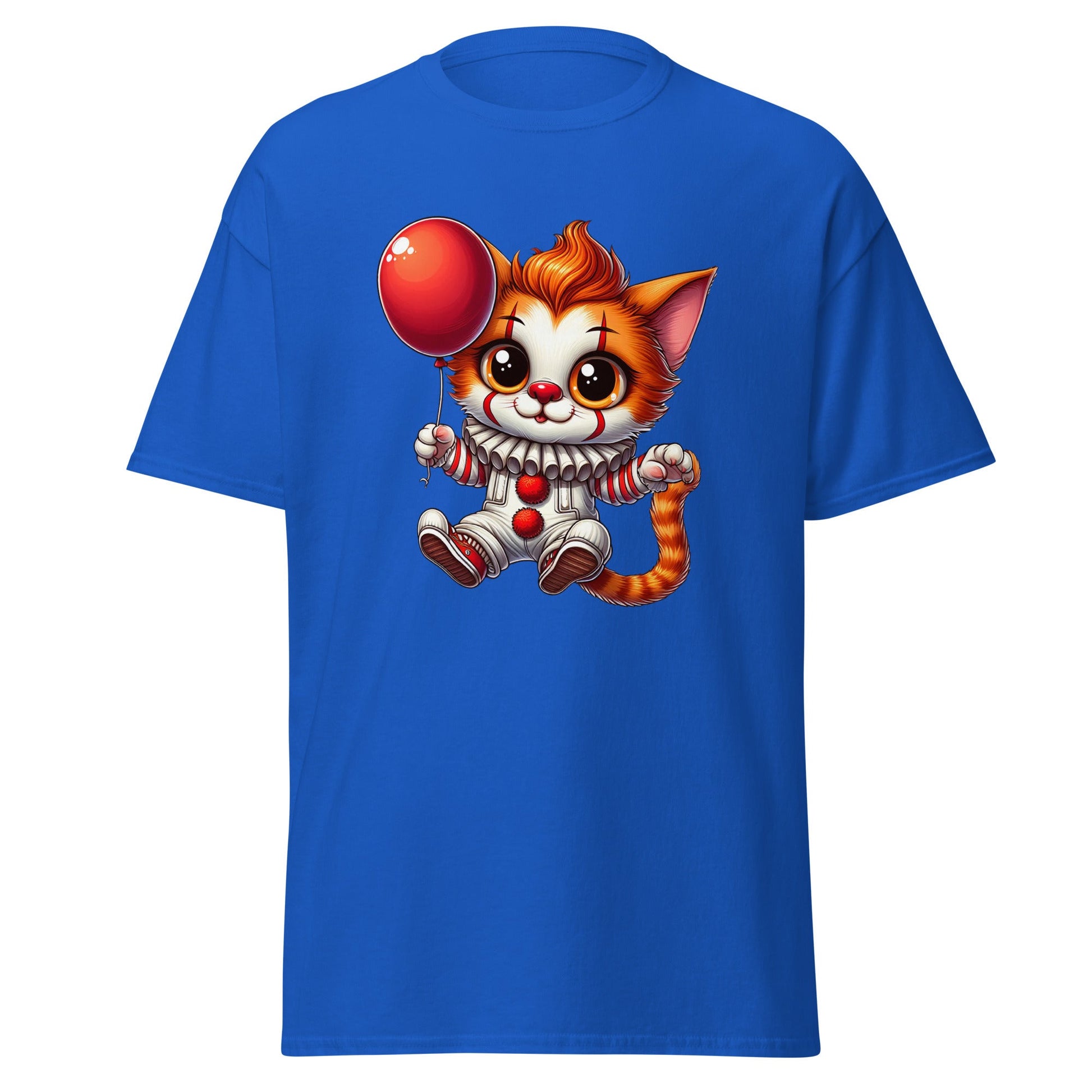 Purrywise | Cat T-Shirt - Royal - T-Shirts Online