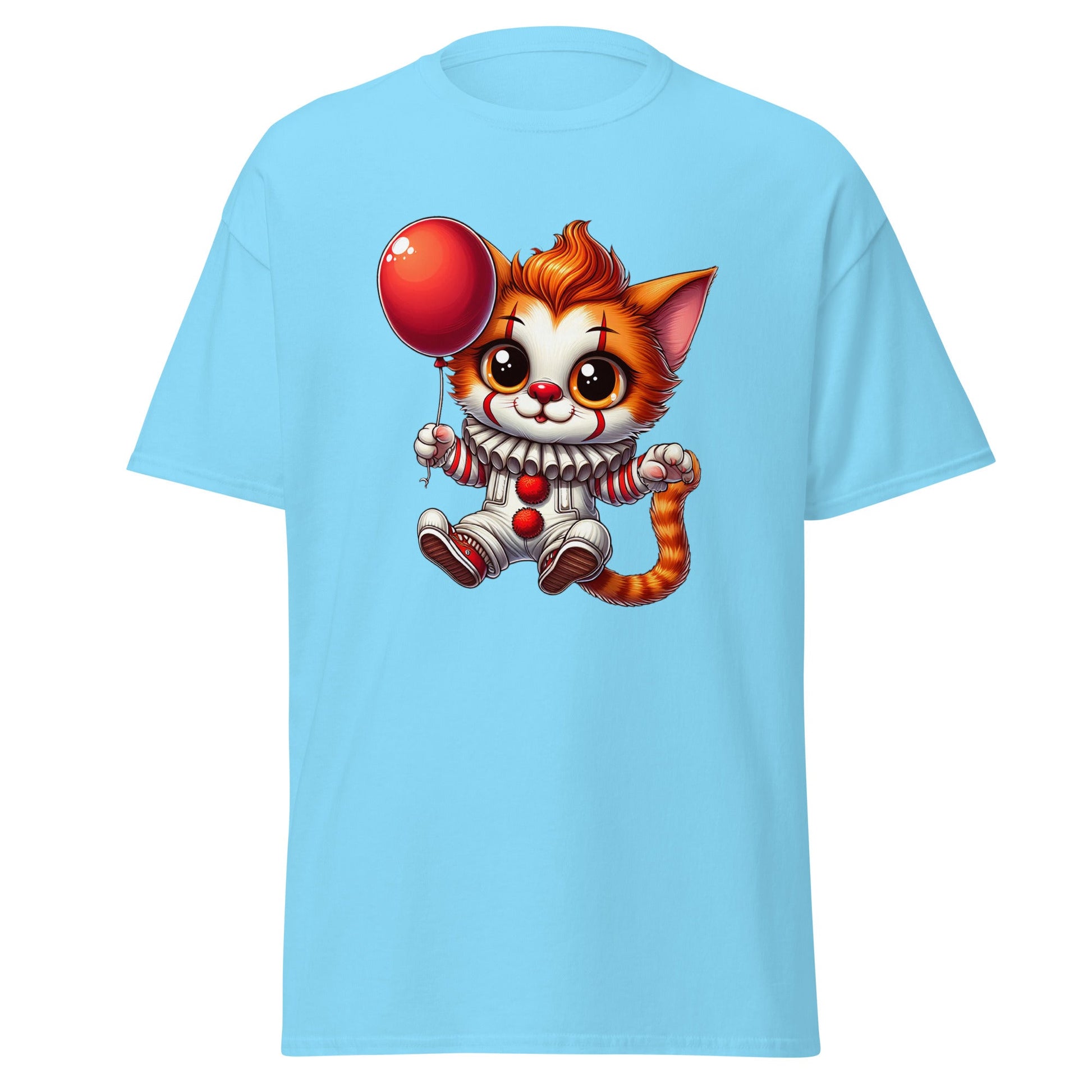 Purrywise | Cat T-Shirt - Sky - T-Shirts Online
