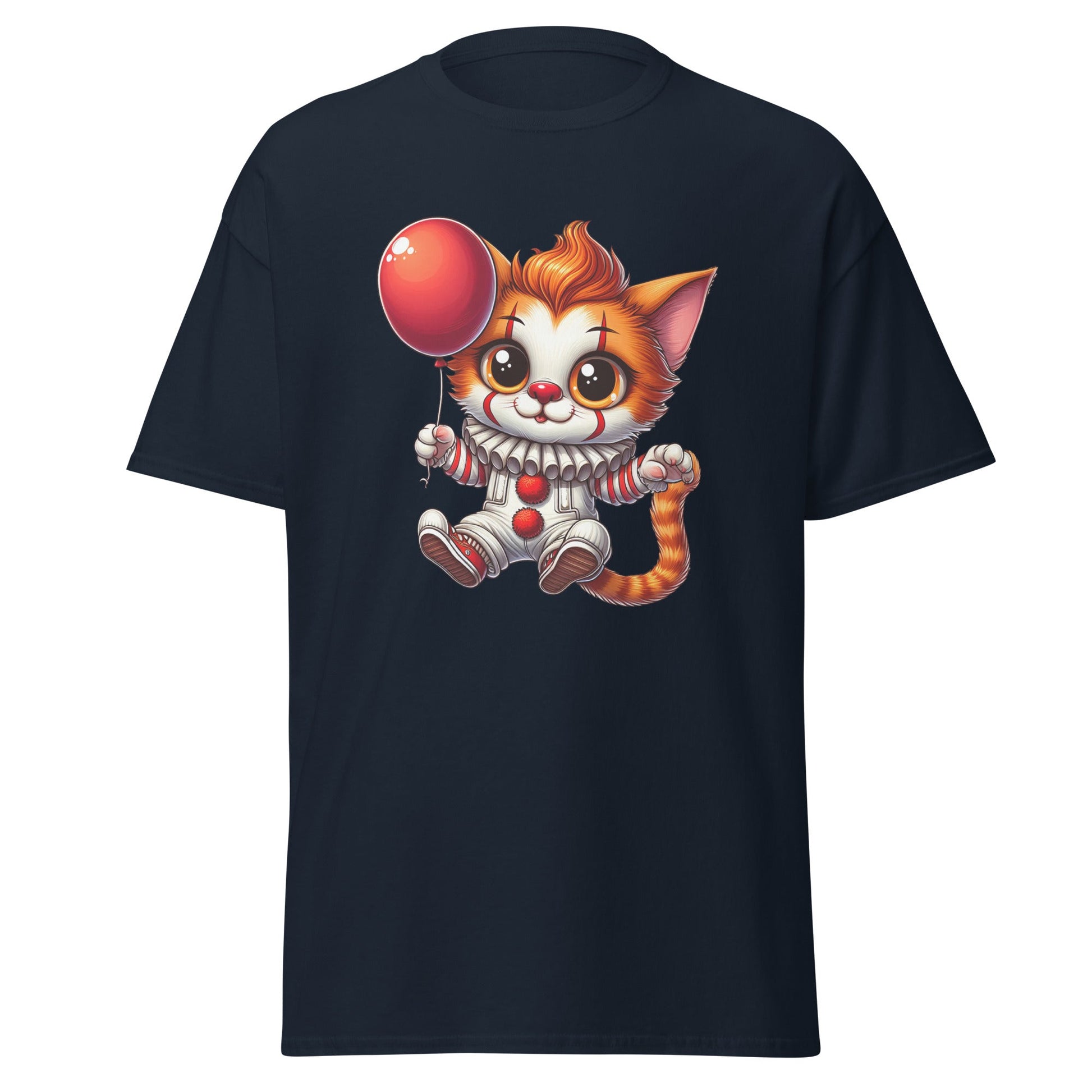 Purrywise | Cat T-Shirt - Navy - T-Shirts Online