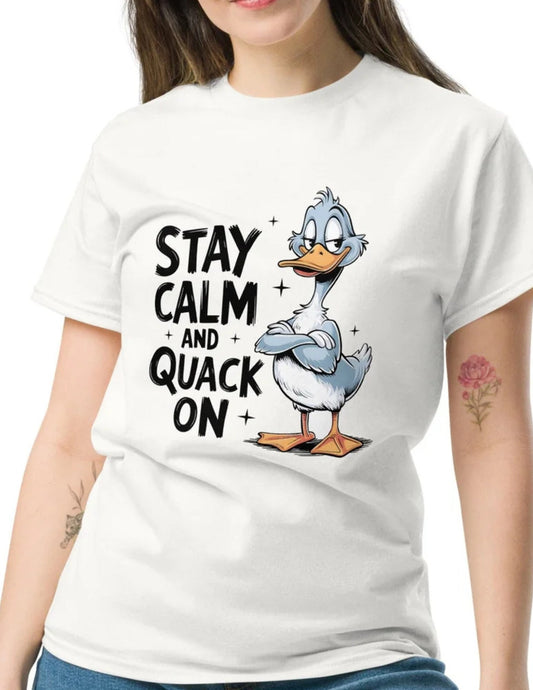 Quack On | Gaming T-Shirt - Cardinal - T-Shirts Online