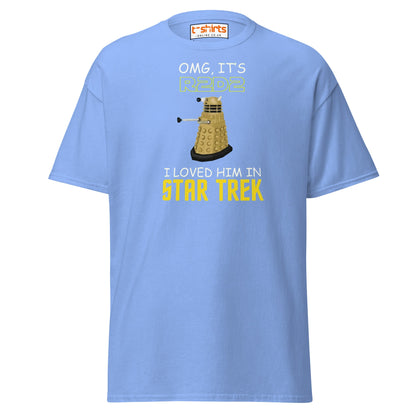 R2D2 Star Trek Parody T-Shirt – Funny Sci - Fi Tee - Carolina Blue - T-Shirts Online
