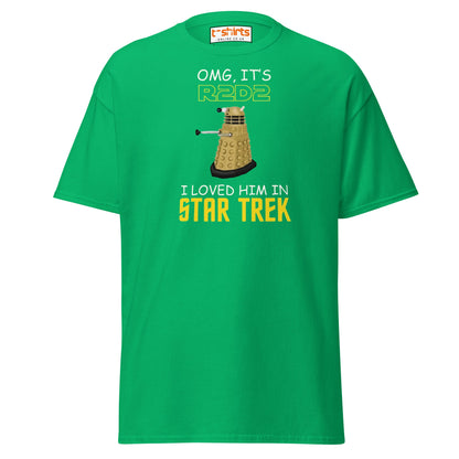 R2D2 Star Trek Parody T-Shirt – Funny Sci - Fi Tee - Irish Green - T-Shirts Online