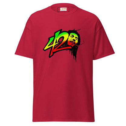 Raggae Legend | Music T-Shirt - Cardinal - T-Shirts Online