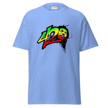Raggae Legend | Music T-Shirt - Carolina Blue - T-Shirts Online