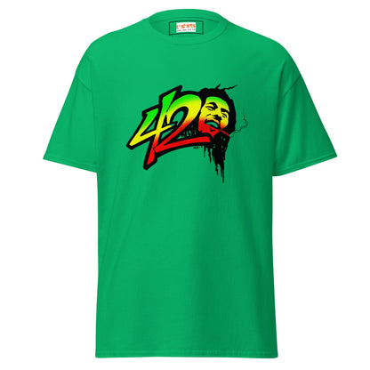 Raggae Legend | Music T-Shirt - Irish Green - T-Shirts Online
