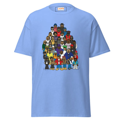 Rap Legends | Hip Hop T-Shirt - Carolina Blue - T-Shirts Online