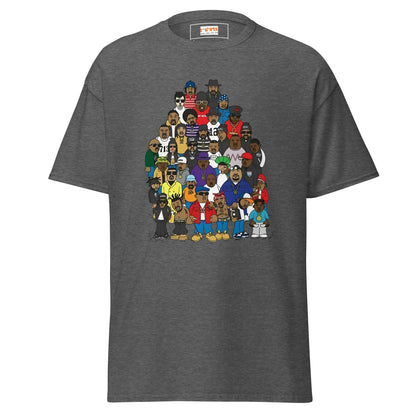 Rap Legends | Hip Hop T-Shirt - Dark Heather - T-Shirts Online