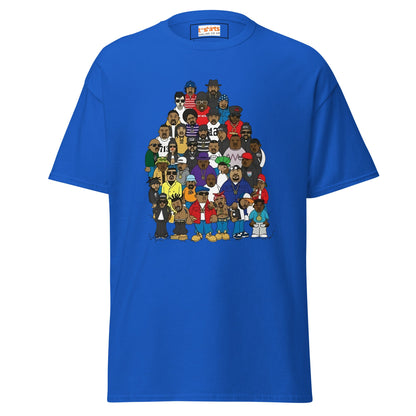 Rap Legends | Hip Hop T-Shirt - Royal - T-Shirts Online