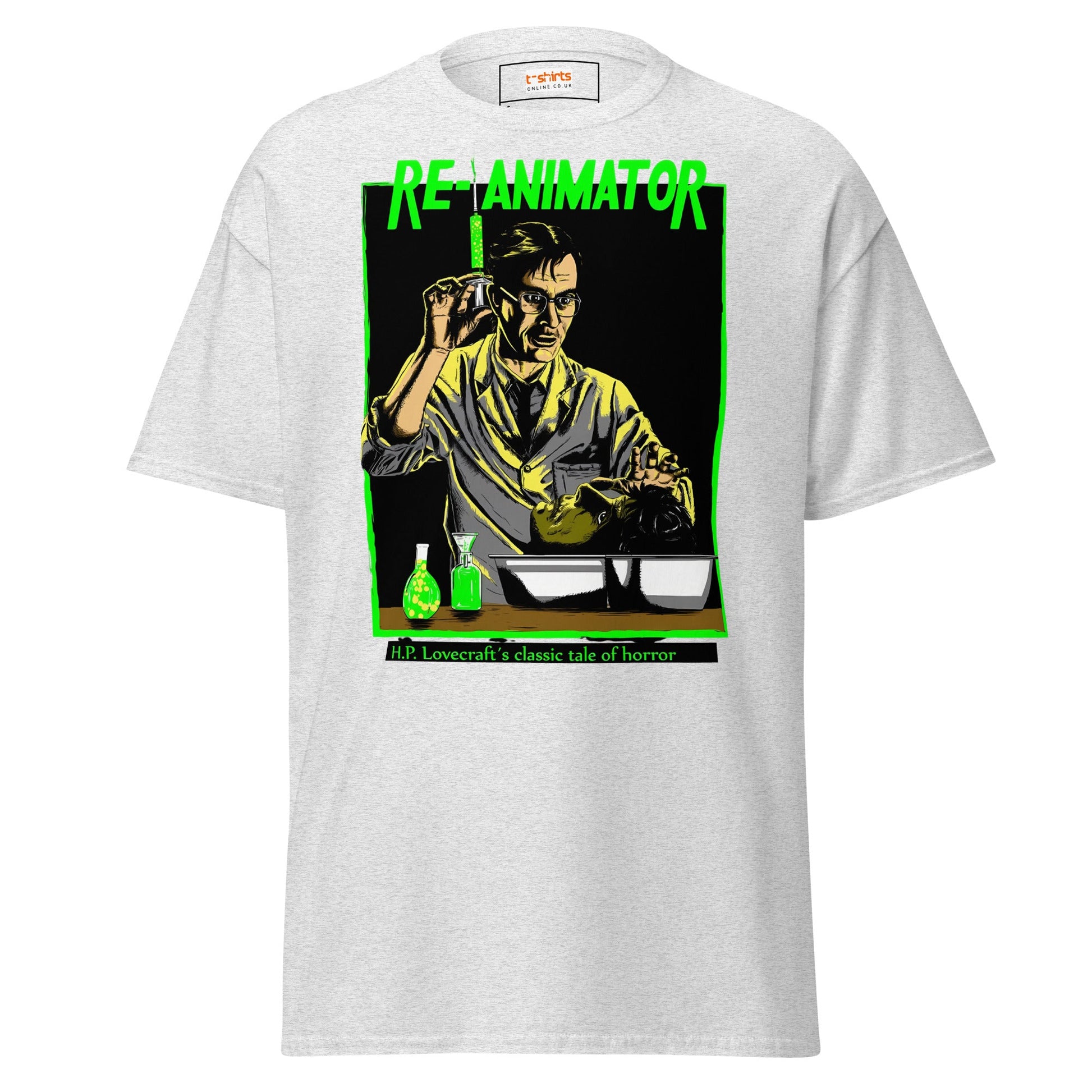 Re - Animator T-Shirt | Movie T-Shirt - Ash - T-Shirts Online