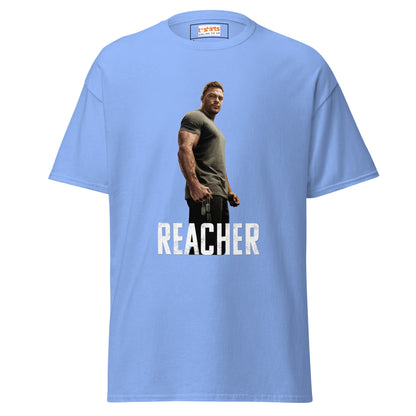 Reacher | TV Movie T-Shirt - Carolina Blue - T-Shirts Online
