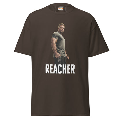Reacher | TV Movie T-Shirt - Dark Chocolate - T-Shirts Online