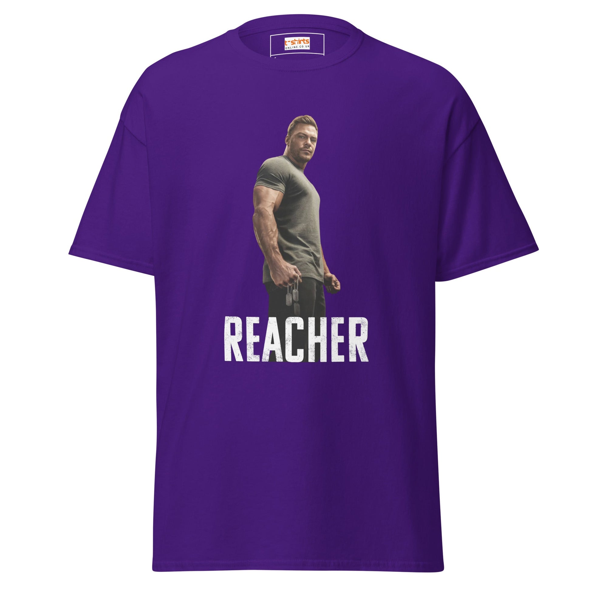 Reacher | TV Movie T-Shirt - Purple - T-Shirts Online